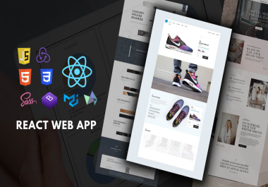 Expert React. js & Tailwind CSS Developer for Modern Web App