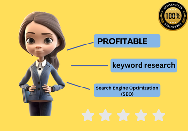 I will do Best Profitable SEO keyword research for your website
