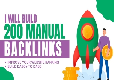 I will build 200 Manual SEO backlinks Web 2.0 Dofollow high Quality