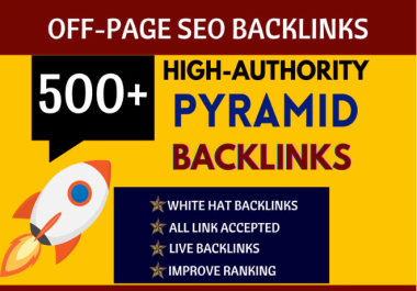 Boost Your Website's Ranking with All In One 500+ Links Pyramid Safe SEO Backlinks