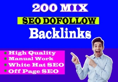 I Will Do Create Five Step 200 MIX Powerful Dofollow Backlinks for Increase Your Google Ranking