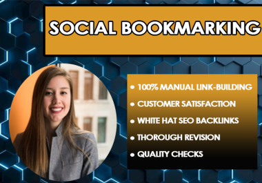 We Will Get You 500 High Quality Social Bookmarking Backlinks