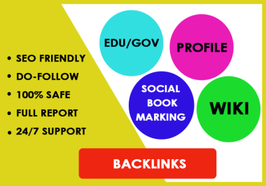 Rank on Google with Profile,  Wiki and Bookmarking Backlinks