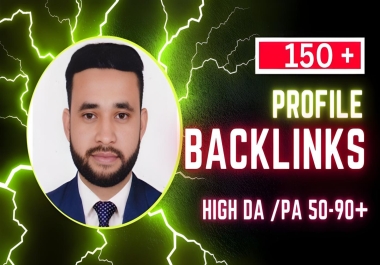 High Quality 150 mix backlinks manually work