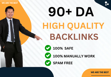 I WILL DO MANUALLY 90+ DA 30+ BACKLINKS