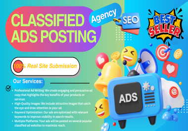 I will do classified ads posting top USA classified ad site