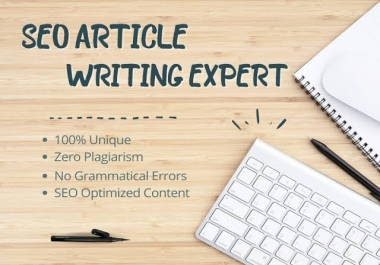 I will write manually 1000 words unique SEO article