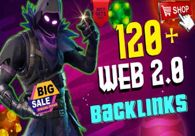 I Will Manually Generate 120+ Web 2.0 Backlinks from High PR Websites