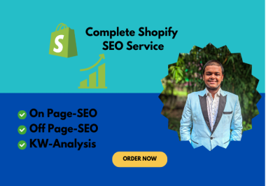 SEO and Marketing Services for Shopify E-commerce Success