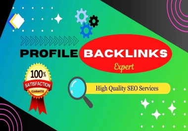 High Quality Forum Profile Backlink Expert