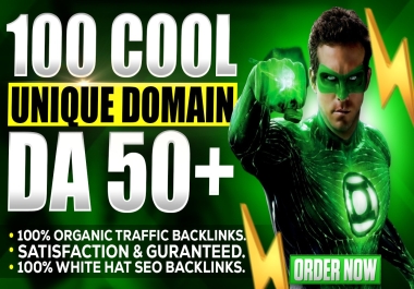 Get 100 High-Quality Unique Domain Backlinks for Ultimate SEO Boost