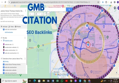I do GMB citation google map optimizing and local seo backlinks