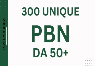 Get Improve Rank of Your Website with 100 PBN Backlinks DA50+