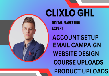 I will setup clixlo stripe/paypal payment gateway courses product uploads