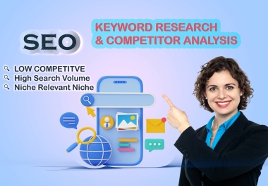 Top-rated SEO keyword research and competitor analysis services to rank your website.