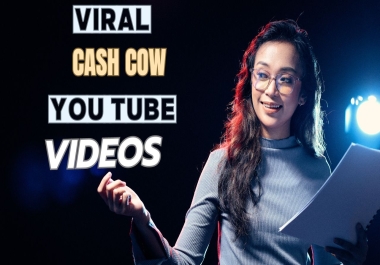 I will create automated cash cow Video Editing