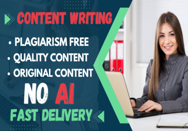 I will write blog posts as your content writer