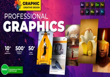 I will be your professional graphic designer for engaging graphics