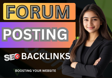 25 Forum posting Dofollow backlinks To Improve your Website on Google Ranking