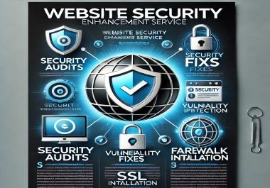 Comprehensive Website Security Enhancement Audits,  Vulnerability Fixes,  SSL,  and Firewall Setup