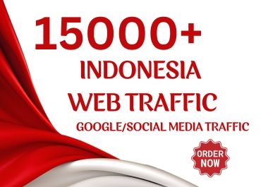 Get 15000+ Indonesian Targeted Human traffic to your website