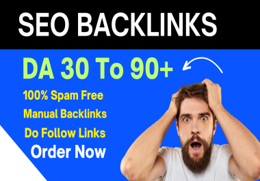 I will create da 30 to 90 high quality do follow 105 SEO backlinks high authority link building