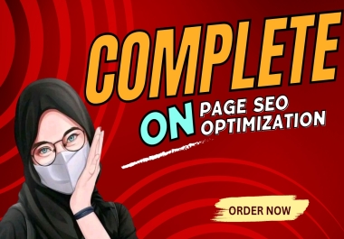 I Will Create Complete On Page SEO