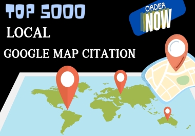 I will create google map citations for local business Ranking