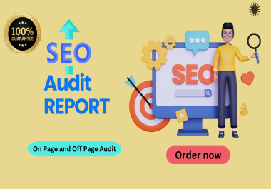 I will deliver a comprehensive SEO audit report along with a detailed action plan.