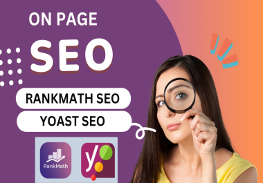 Optimize your Website with our on page SEO Services.