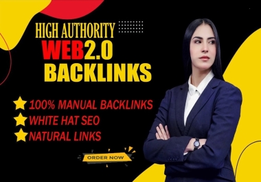 I will give you 60 excellent web2.0 backlinks for your website ranking.