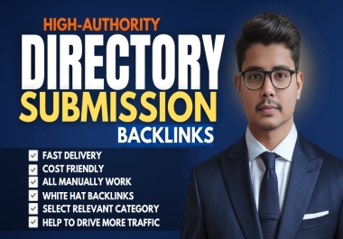 I will do 300 High Quality Directory Submission SEO Backlinks