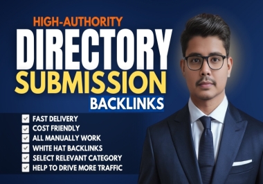 I will do 250 High Quality Directory Submission SEO Backlinks