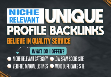 160 Indexable Profile Backlink & SEO Service for High Rankings