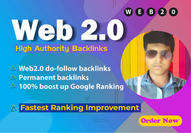 Provide 100 High quality dofollow web2.0 backlink for your rangking website