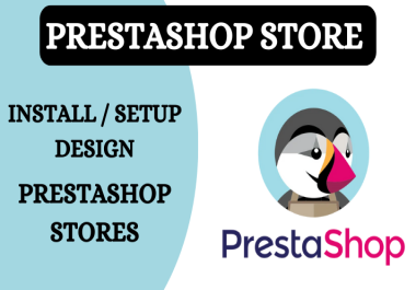 I will design prestashop website opencart website prestashop store