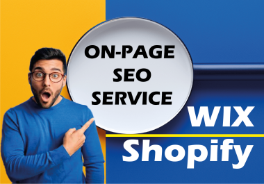 Expert Wix and Shopify On-Page SEO Services