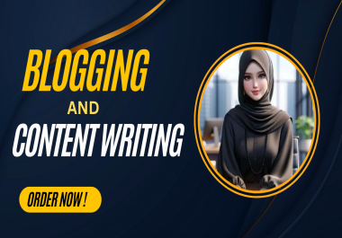 I will write an Amazing Article for your Blog post.