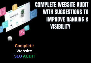 I will seo audit your website and complete a report with an action plan