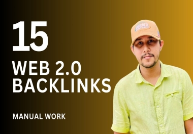 DO 15 Web2.0 SEO Backlinks For Google Ranking