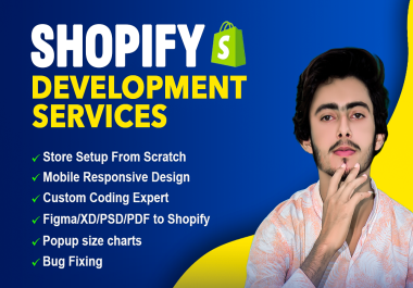 I will be your shopify theme developer and shopify expert in bug fixing