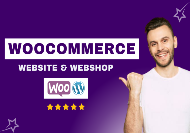 Setup Responsive WooCommerce Store & Webshop