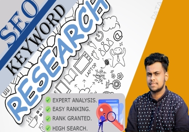 I will do best SEO keyword research for your website high rankings