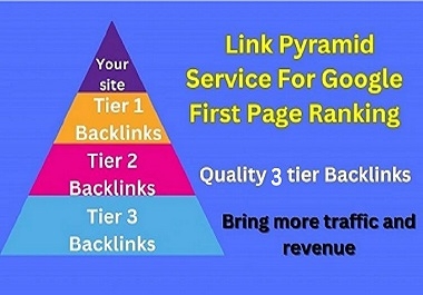 Link Pyramids 3 Tier Backlinks Improve Your Website's Google Ranking