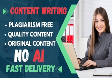 I will write SEO friendly content for your bogs and websites