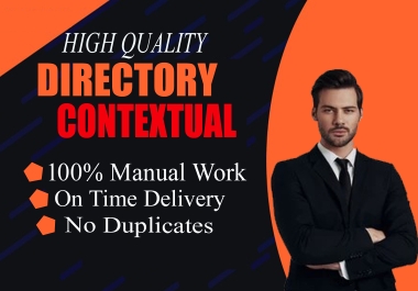 I will make 70 top quality Directory Contextual