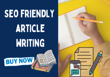 SEO Friendly Article Writing/Essay Writing