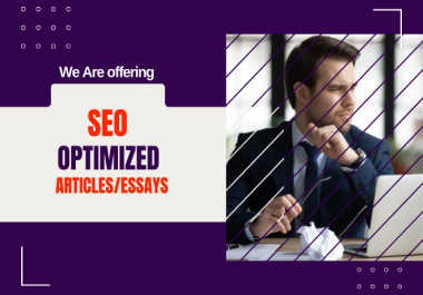 I Will Write You SEO Optimized Article/Essay Writing