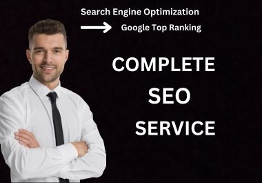 Complete On Page SEO,  Off Page SEO And Technical SEO Full Monthly Service