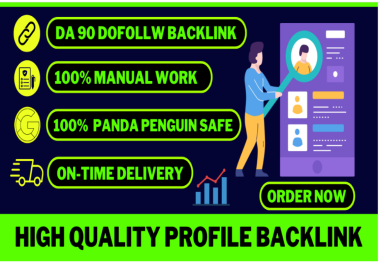 I will create200 top profile backlinks for powerful SEO link building